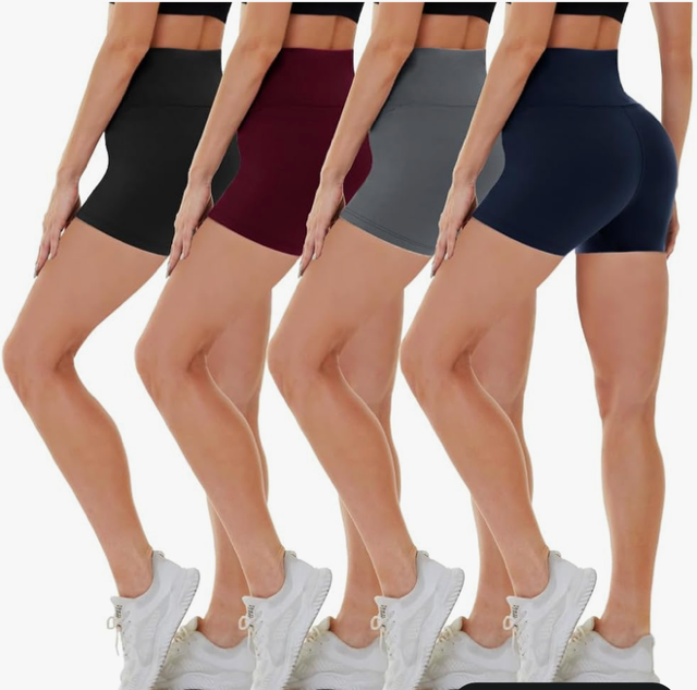 Wolverettes 4 Pack Biker Short
