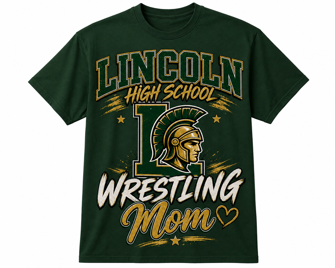 Lincoln Wrestling Mom Shirt
