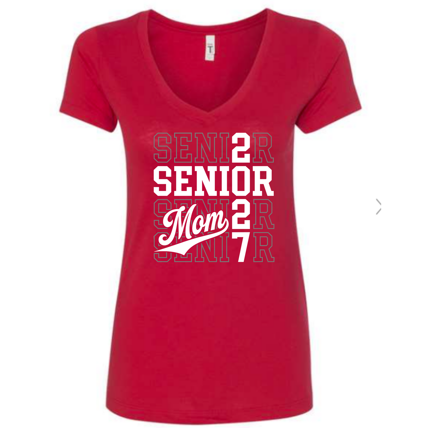 Senior Mom VNeck Shirt
