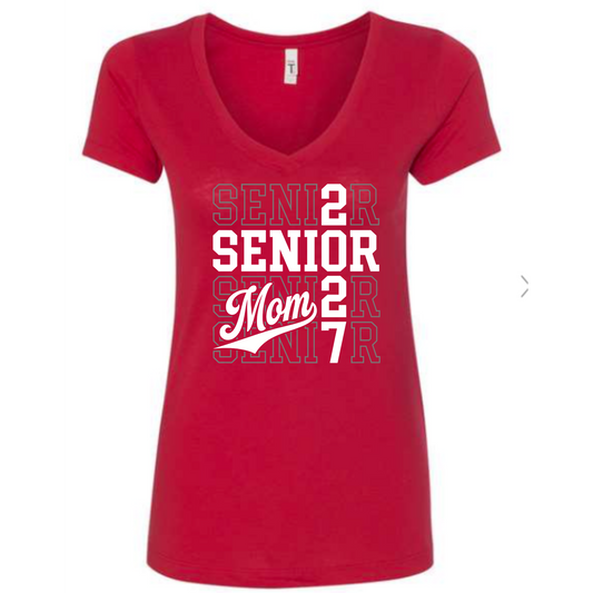 Senior Mom VNeck Shirt
