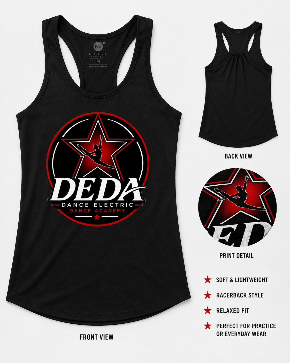 DEDA Racerback Tank