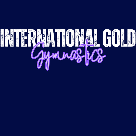 International Gold Gymnastics - Distressed