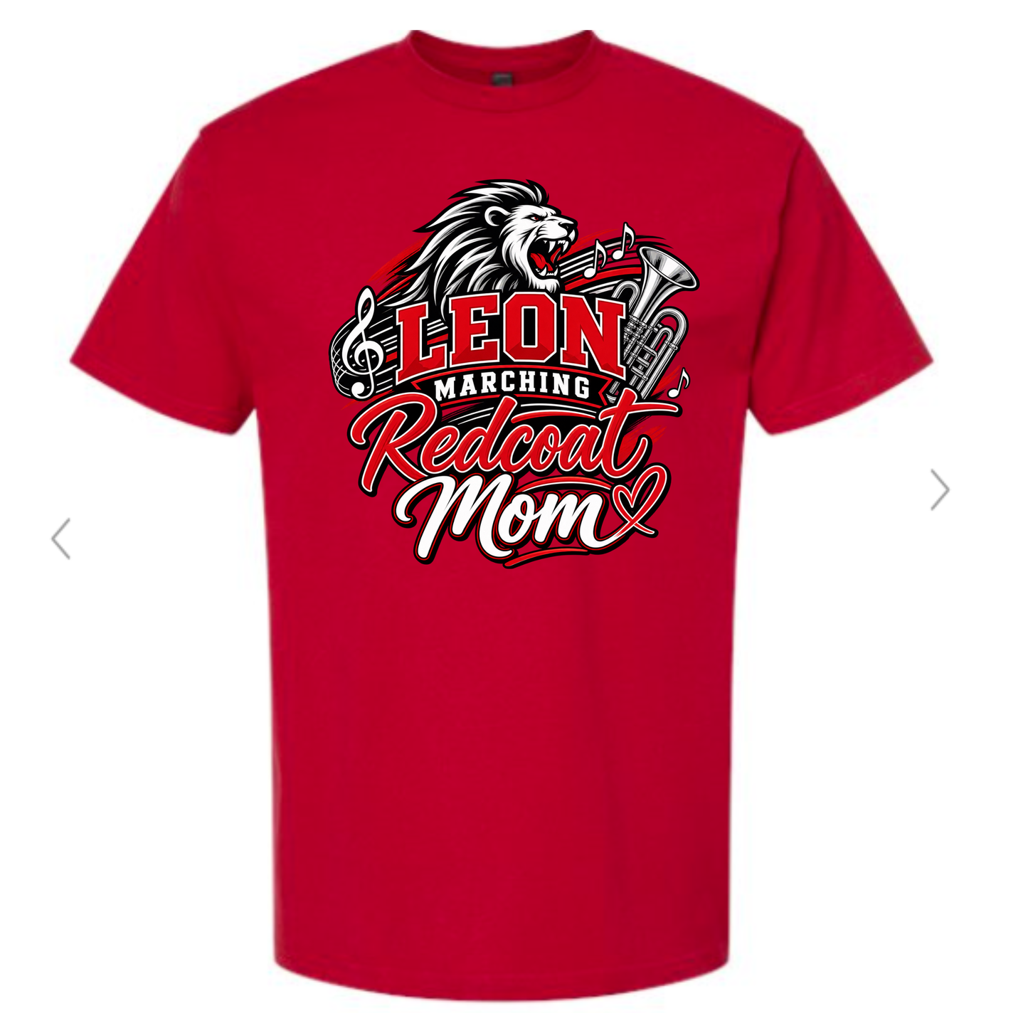 Leon Marching Redcoats Mom TShirt