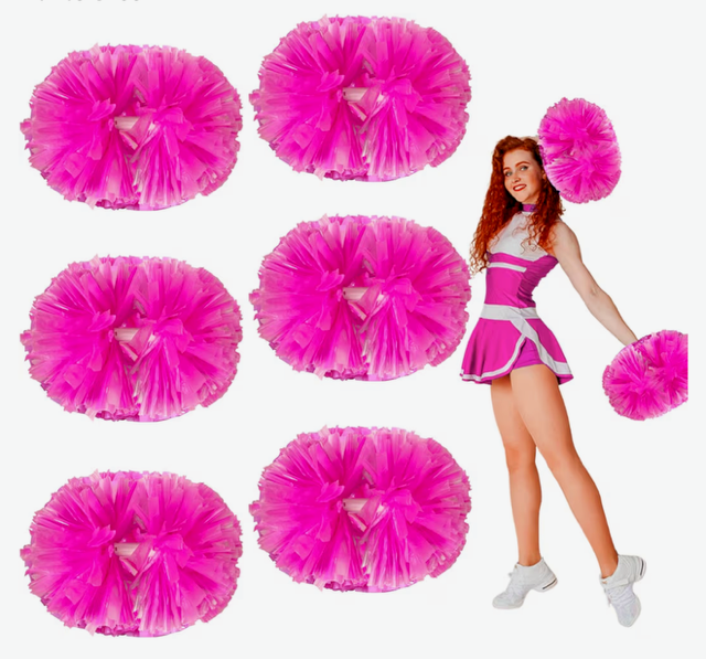 Wolverettes Pink Poms