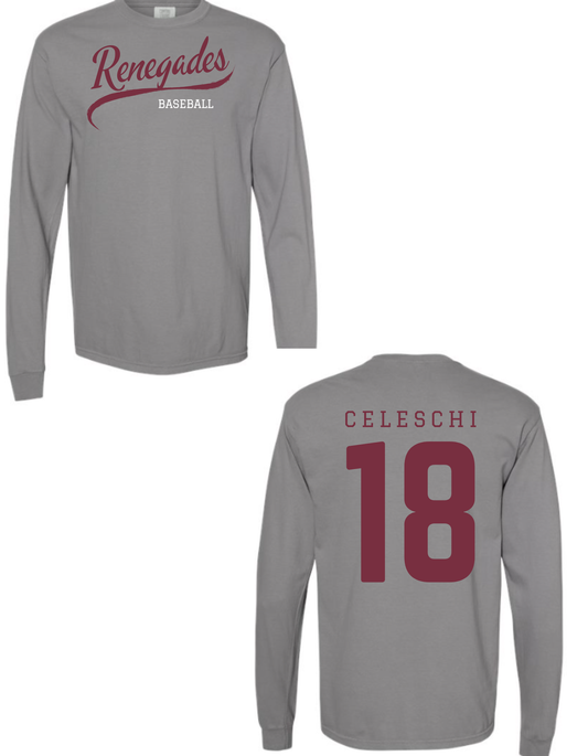 Renegades Baseball - Long sleeve Tee